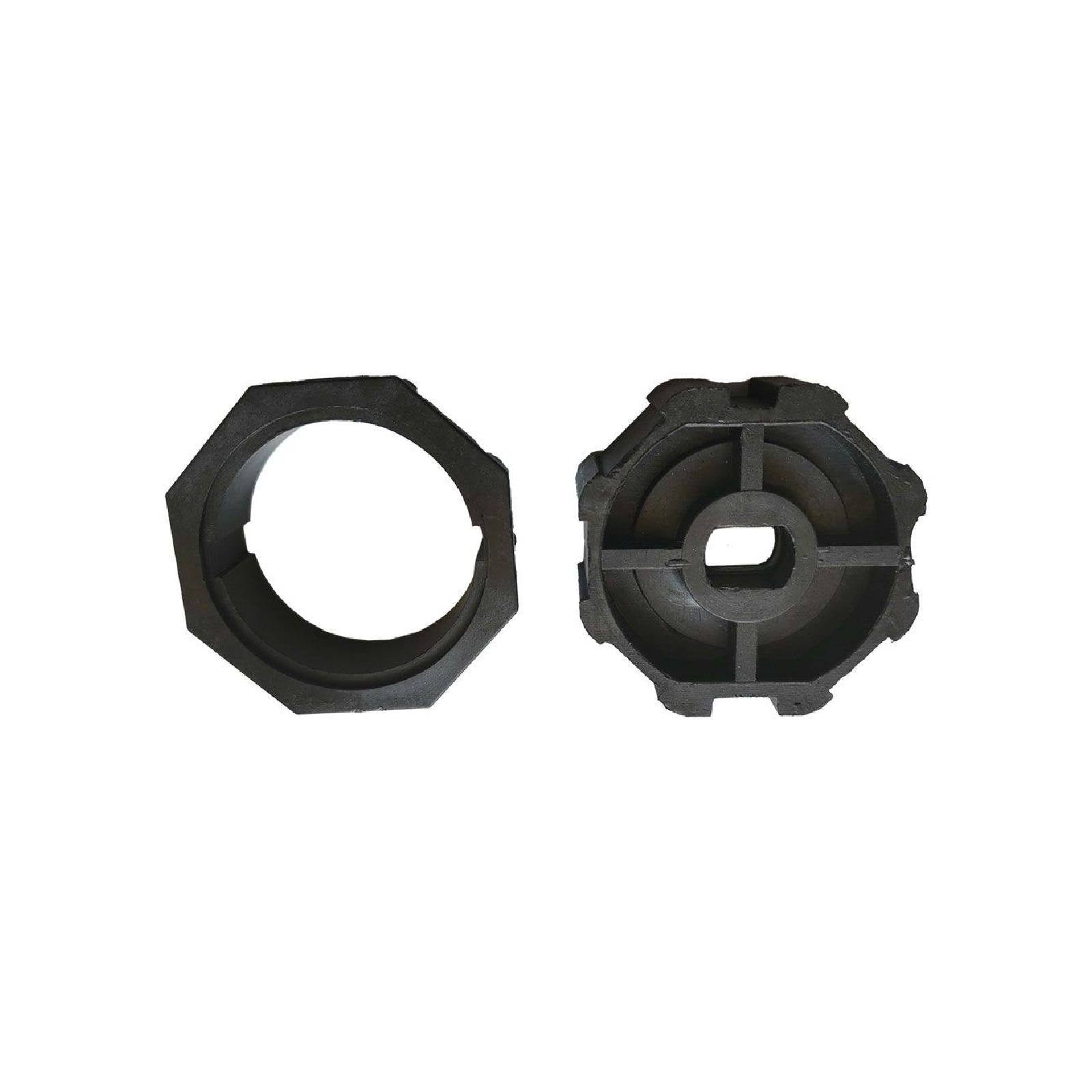 Adattatore ottagonale in plastica compatibile con il rullo del motore per tapparelle Ø 60 mm