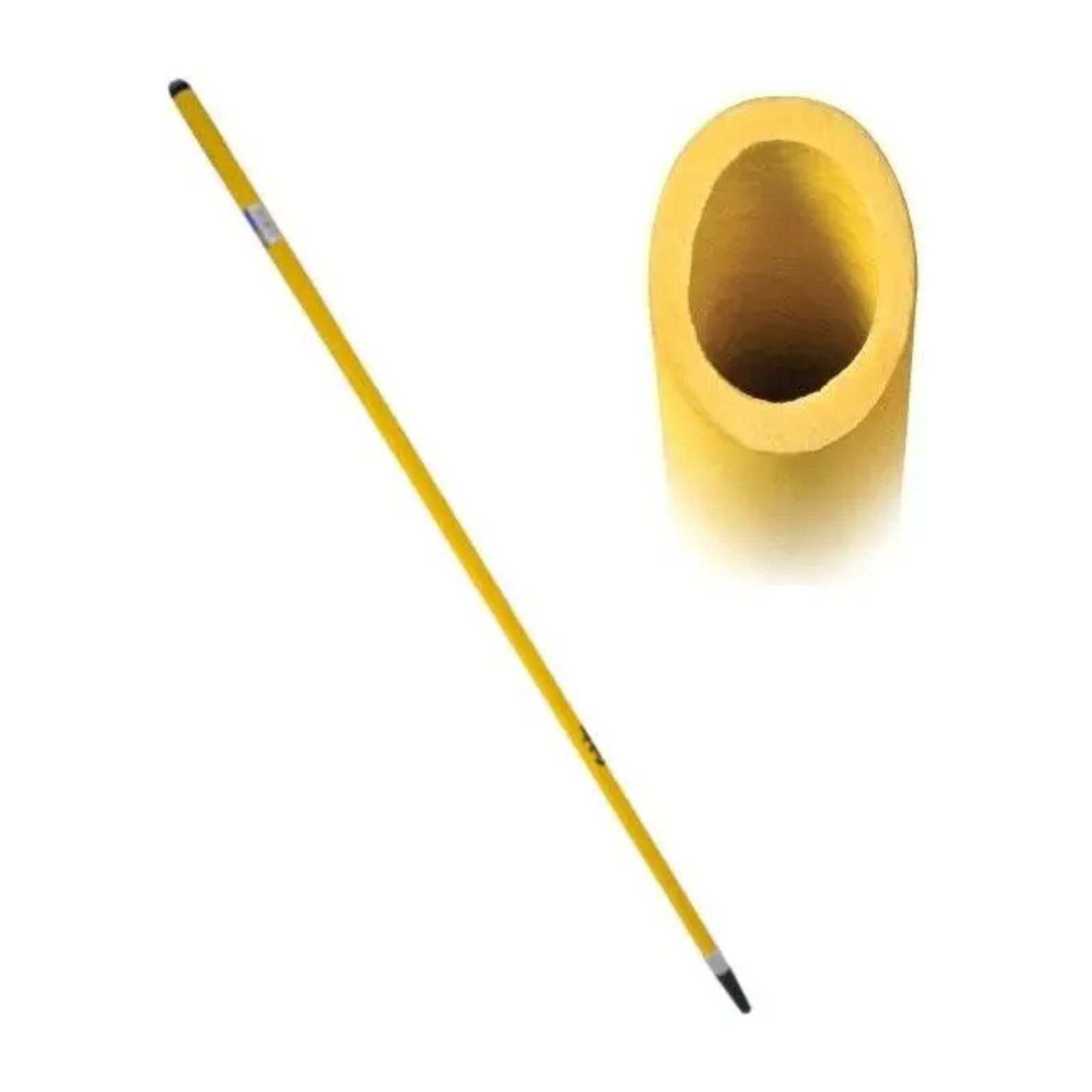 Manico di ricambio cavo conico per rastrello ultraleggero h 150 cm