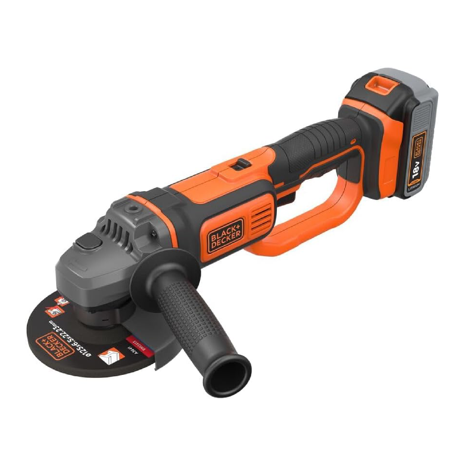 Smerigliatrice angolare "BCG720M1-QW" a batteria da 18 V