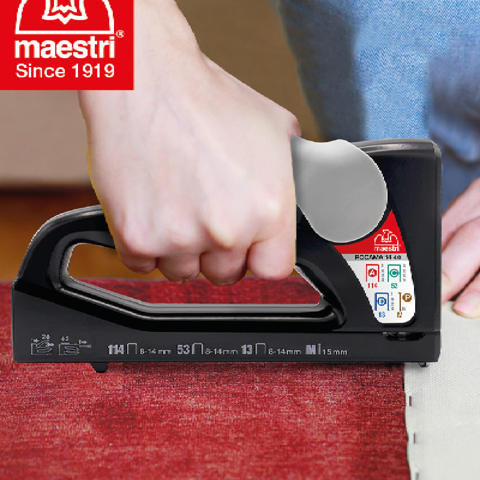 Fissatrice manuale "Rocama 14 4.0" in metallo