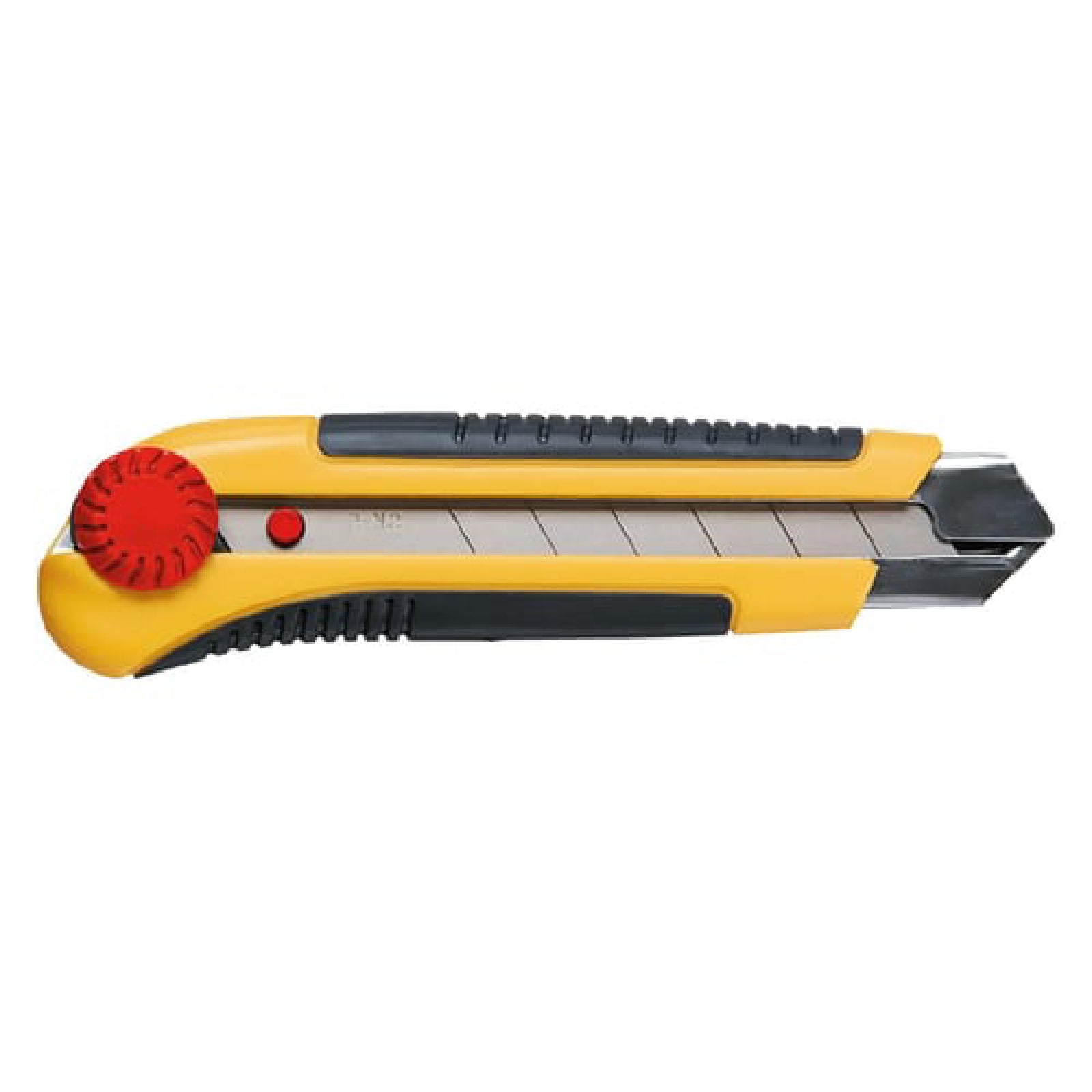 Cutter "Topex" dal corpo in ABS con slitta in metallo e rotella bloccalama