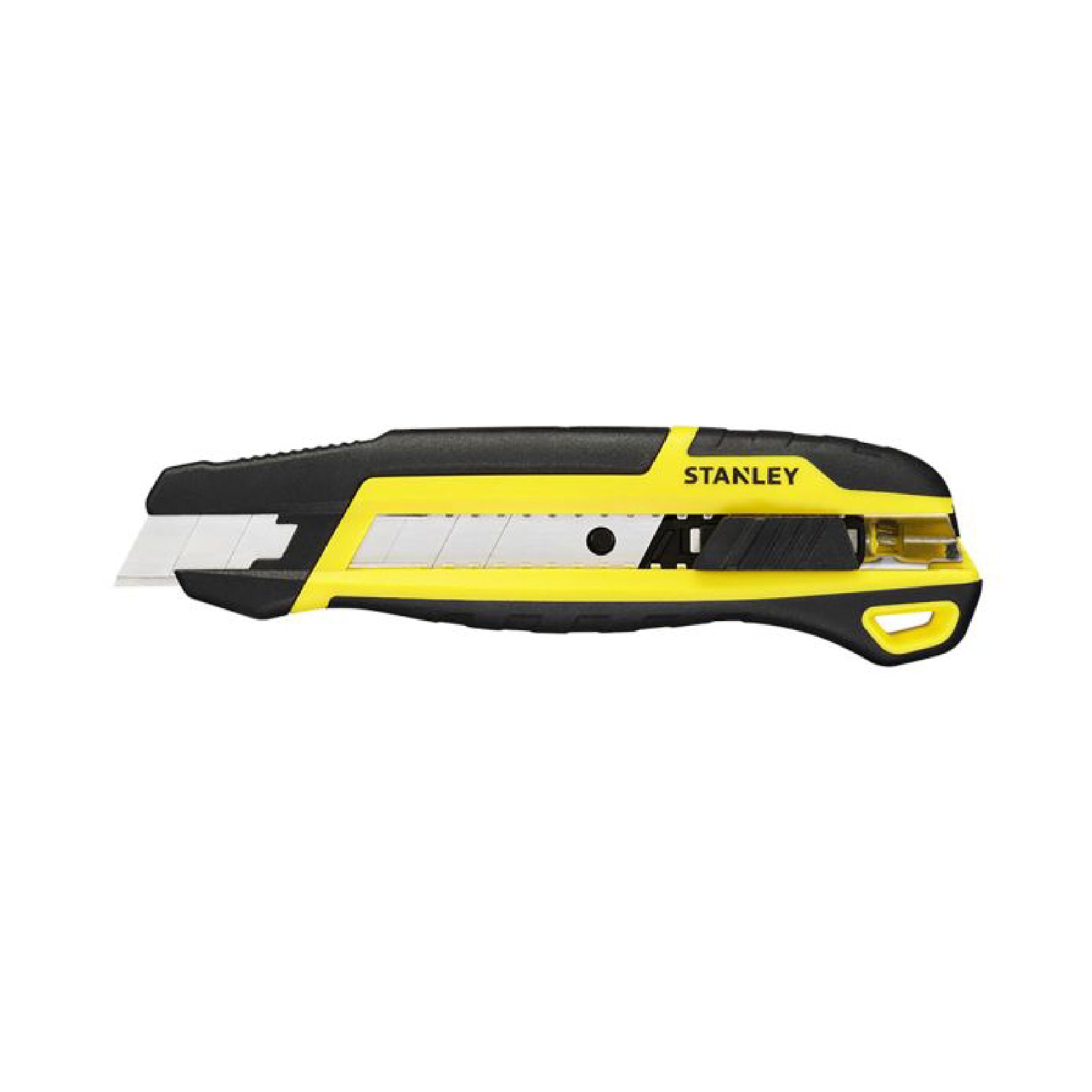 Cutter "STHT10501-1" con corpo in materiale sintetico con meccanismo spezzalama integrato
