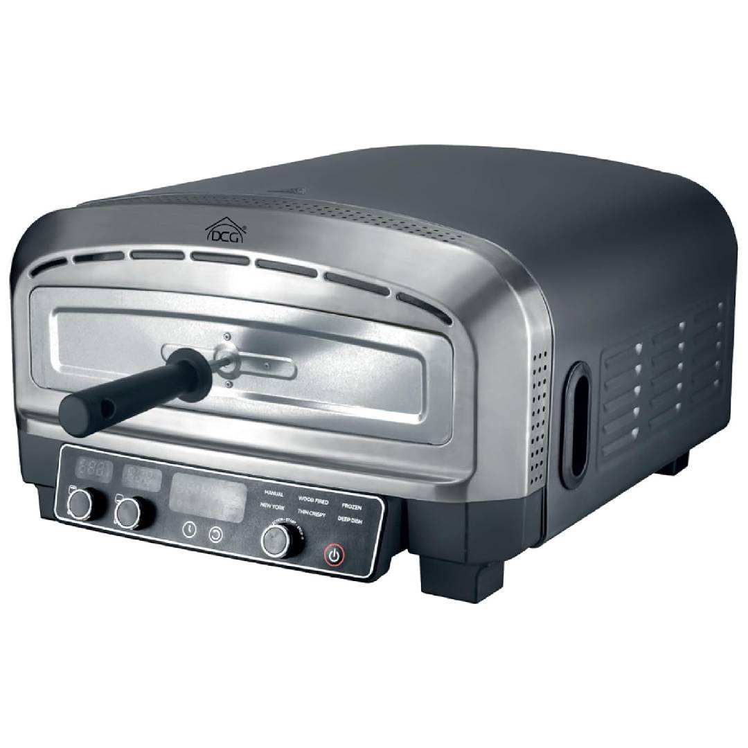 Forno elettrico per pizza per utilizzo casalingo e professionale, per pizze fino a 37 cm di diametro