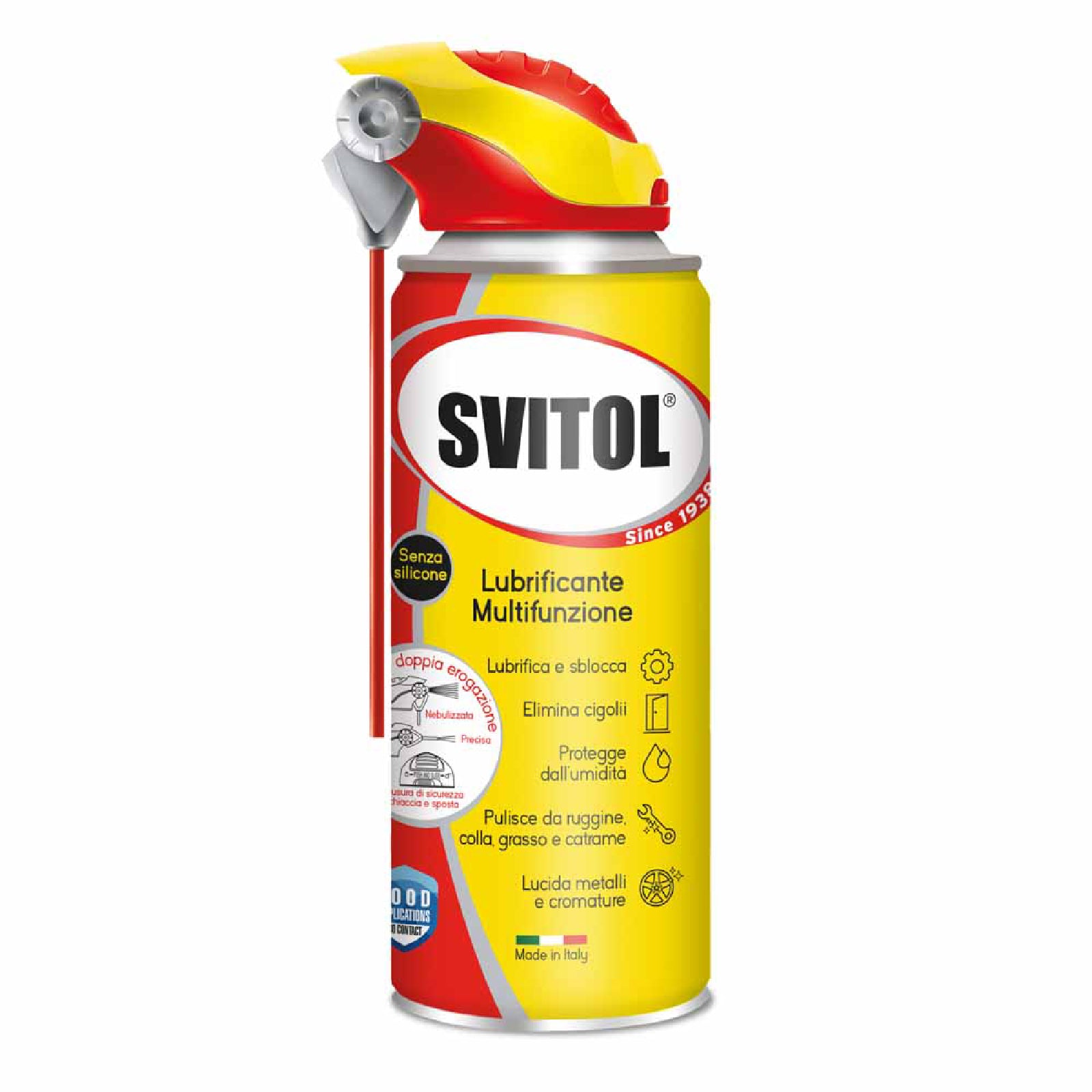 Sbloccante, lubrificante, idrorepellente, antiossidante istantaneo spray "Svitol" multifunzionale