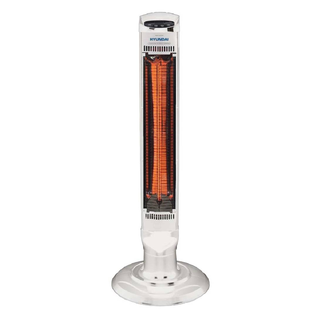 Stufa a torretta al carbonio da tavolo con oscillazione automatica ed elevato potere riscaldante