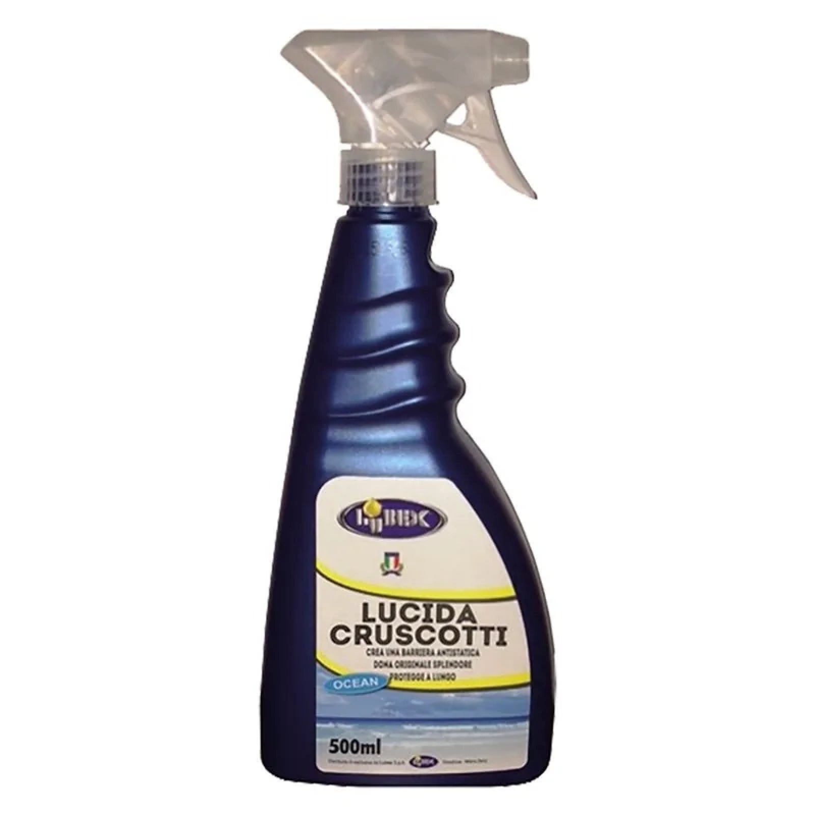 Lucida cruscotti spray "LUBEX" che crea una barriera antistatica