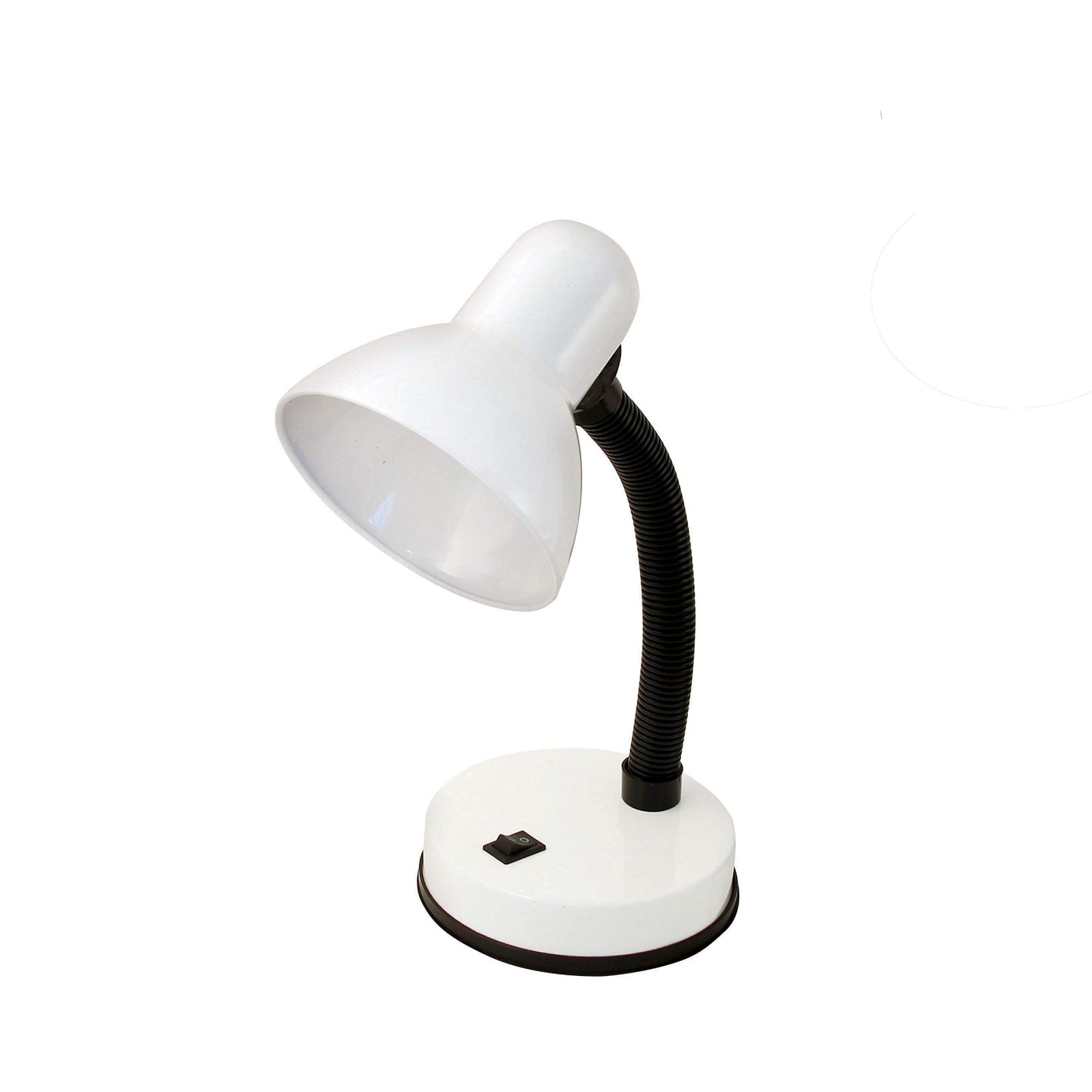 Lampada da tavolo 'CHARLESTON' con braccio flessibile lampadina non inclusa