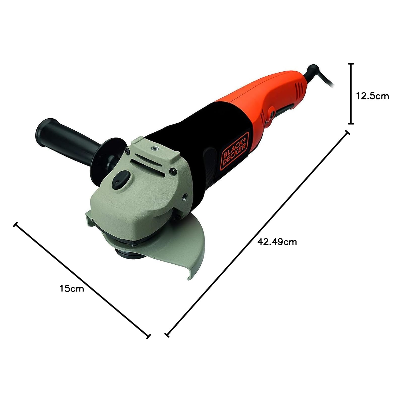 Smerigliatrice angolare "KG1202-QS" da 1200 W