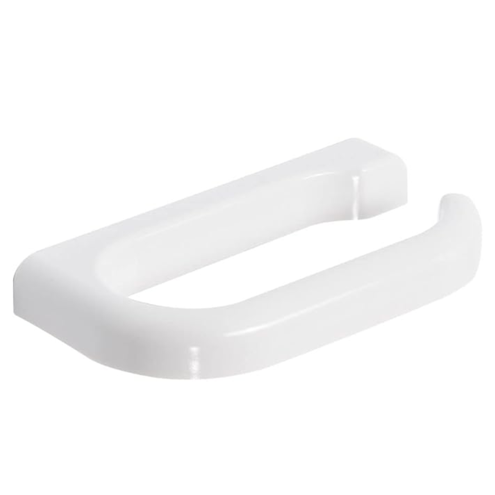 Porta rotolo serie "linea" in durolite e ABS antiurto con fissaggio a vite o colla