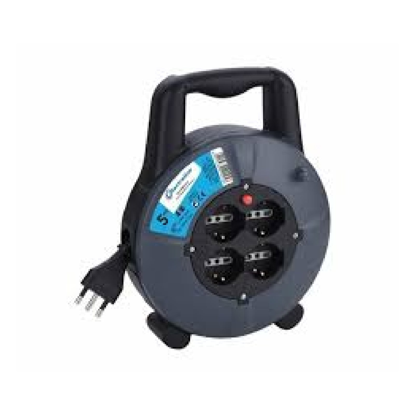 Avvolgicavo con protezione termica 4x2P