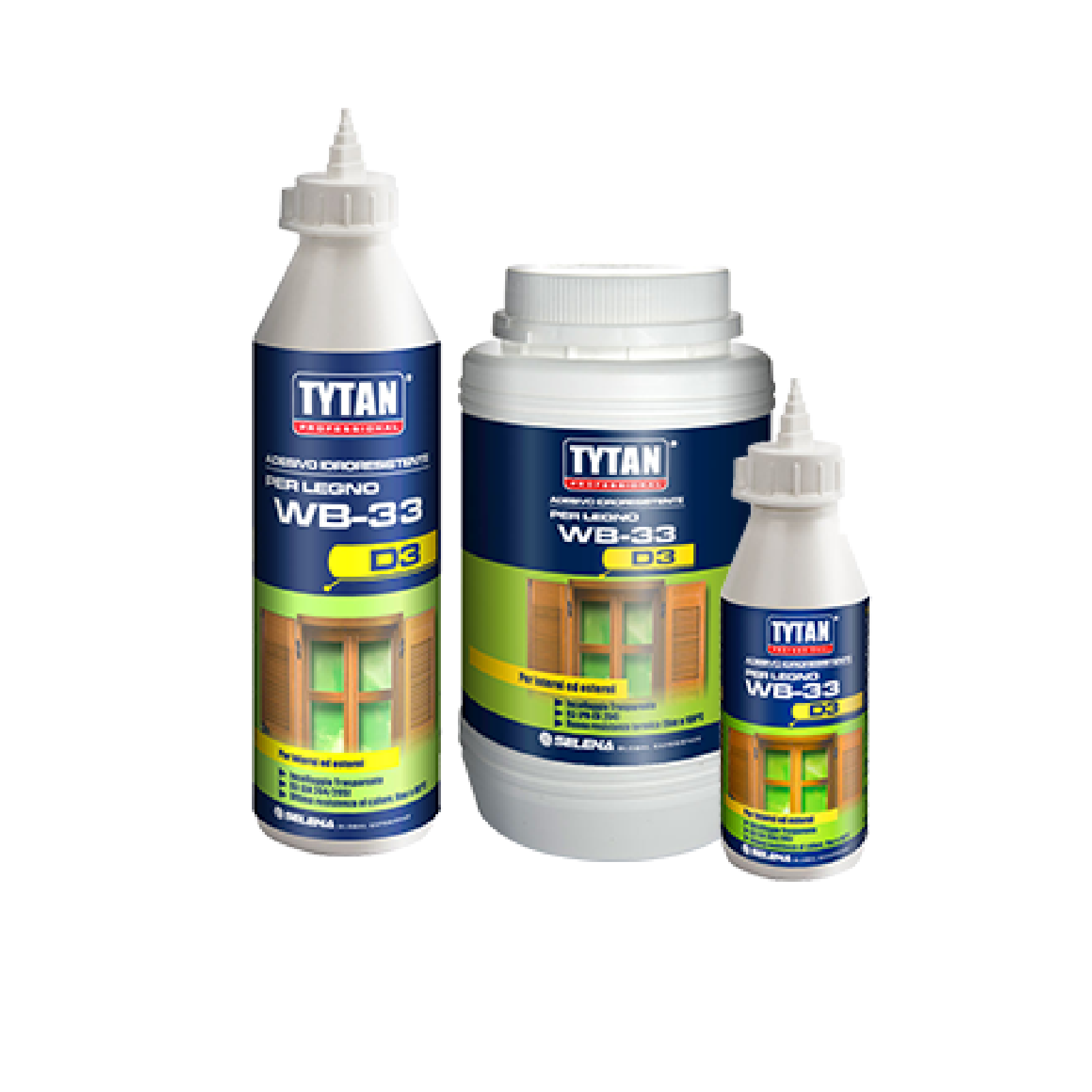 Colla vinilica WB-33 per incollaggio caldo/freddo