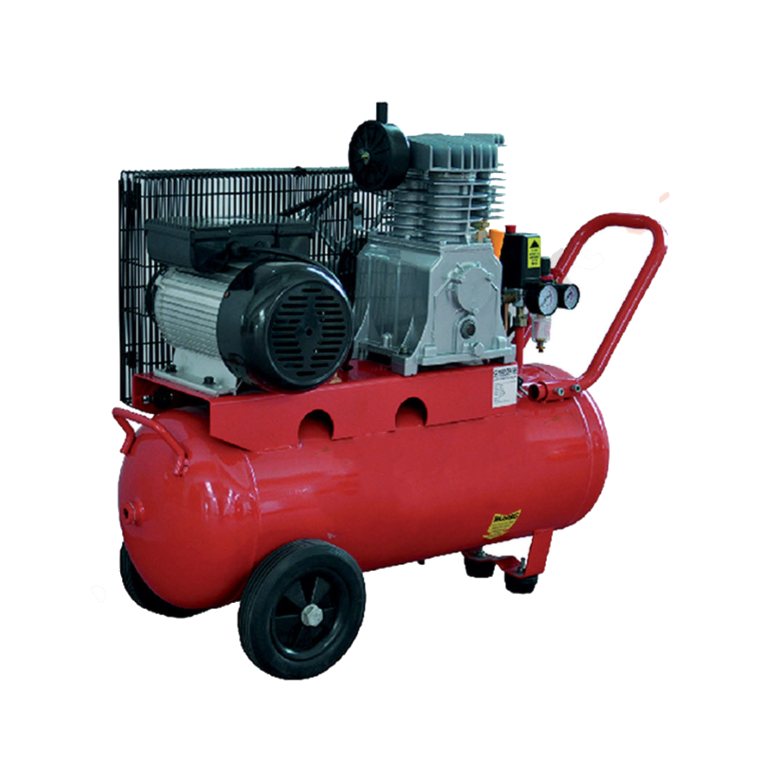 Compressore con trasmissione a cinghia da 100 lt