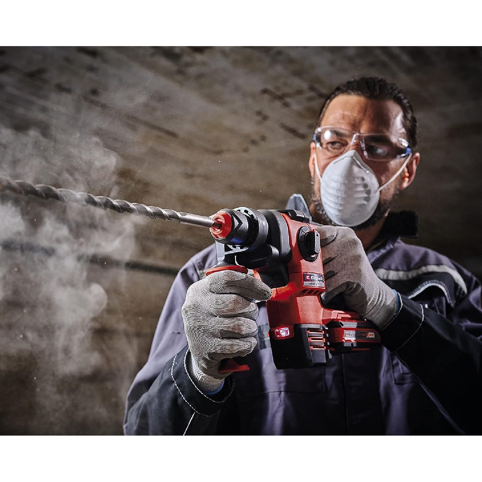 Tassellatore "HEROCCO 18/20 LI" a batteria da 18 V