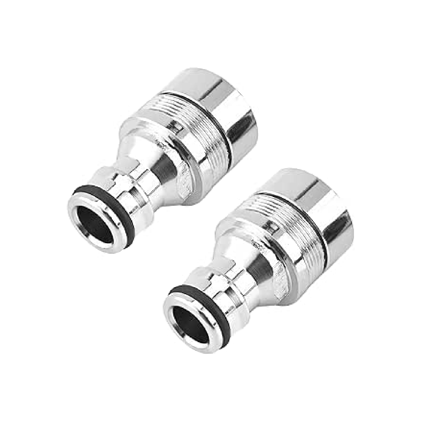 Rompigetto per rubinetto a innesto rapido con snodo cromato