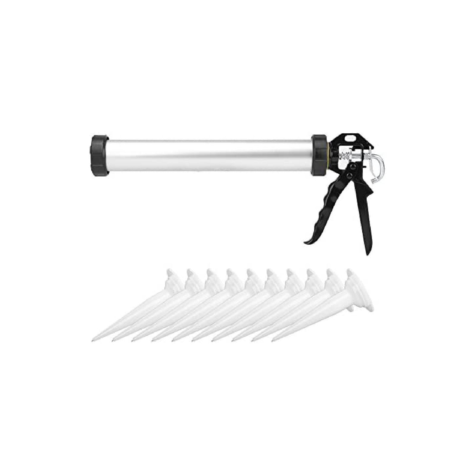 Beccuccio di ricambio in pvc per pistola da silicone o grasso