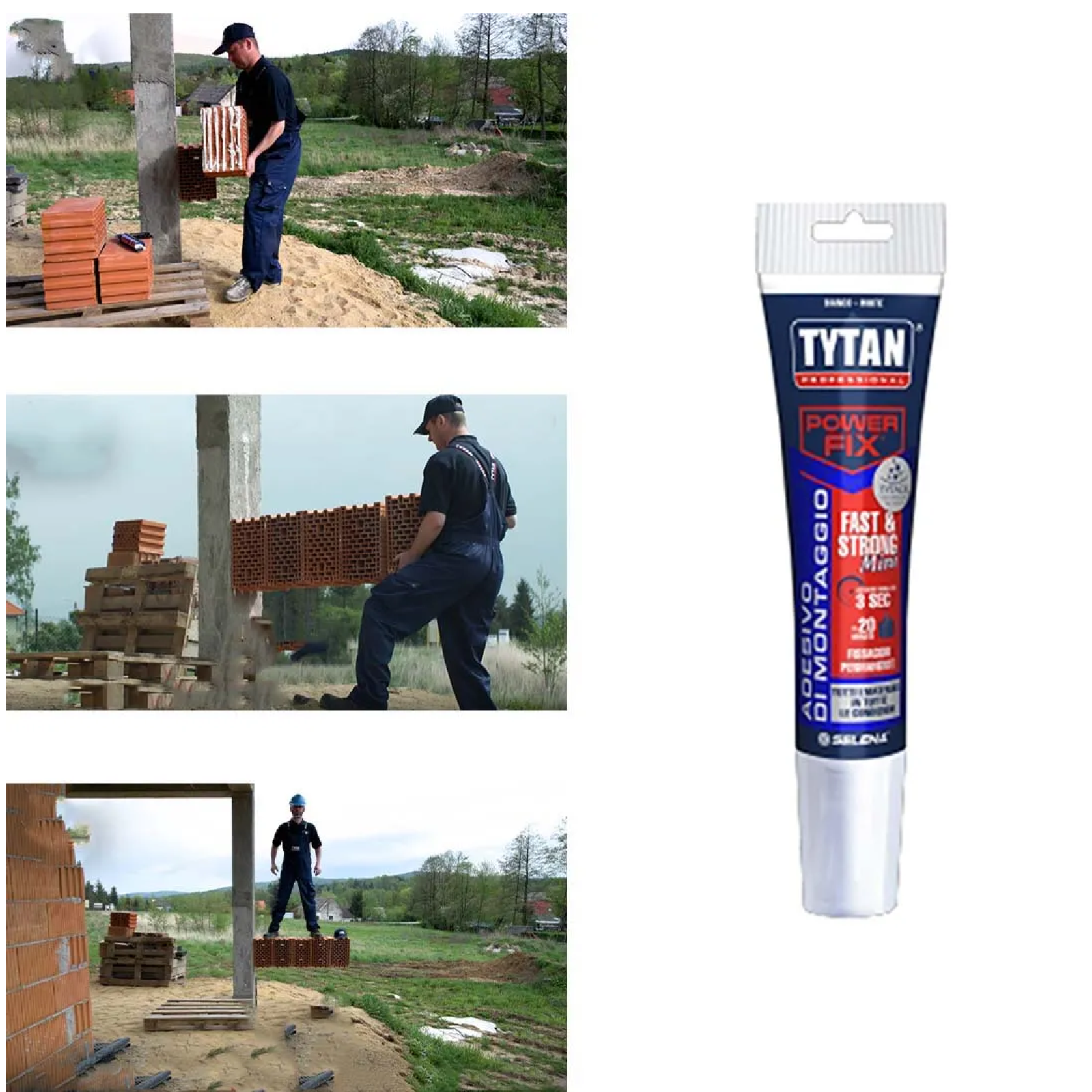 Adesivo Fast&Strong a base di polimero bianco