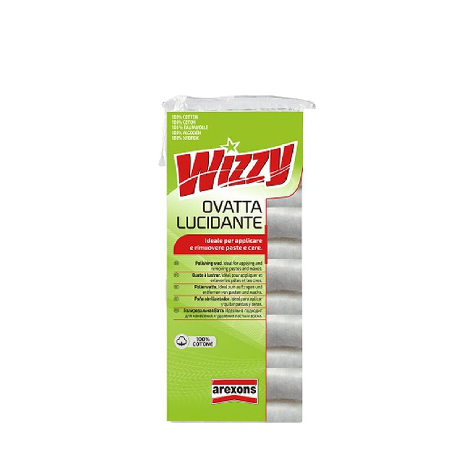 Ovatta cotone idrofilo "Wizzy" per carozzeria auto