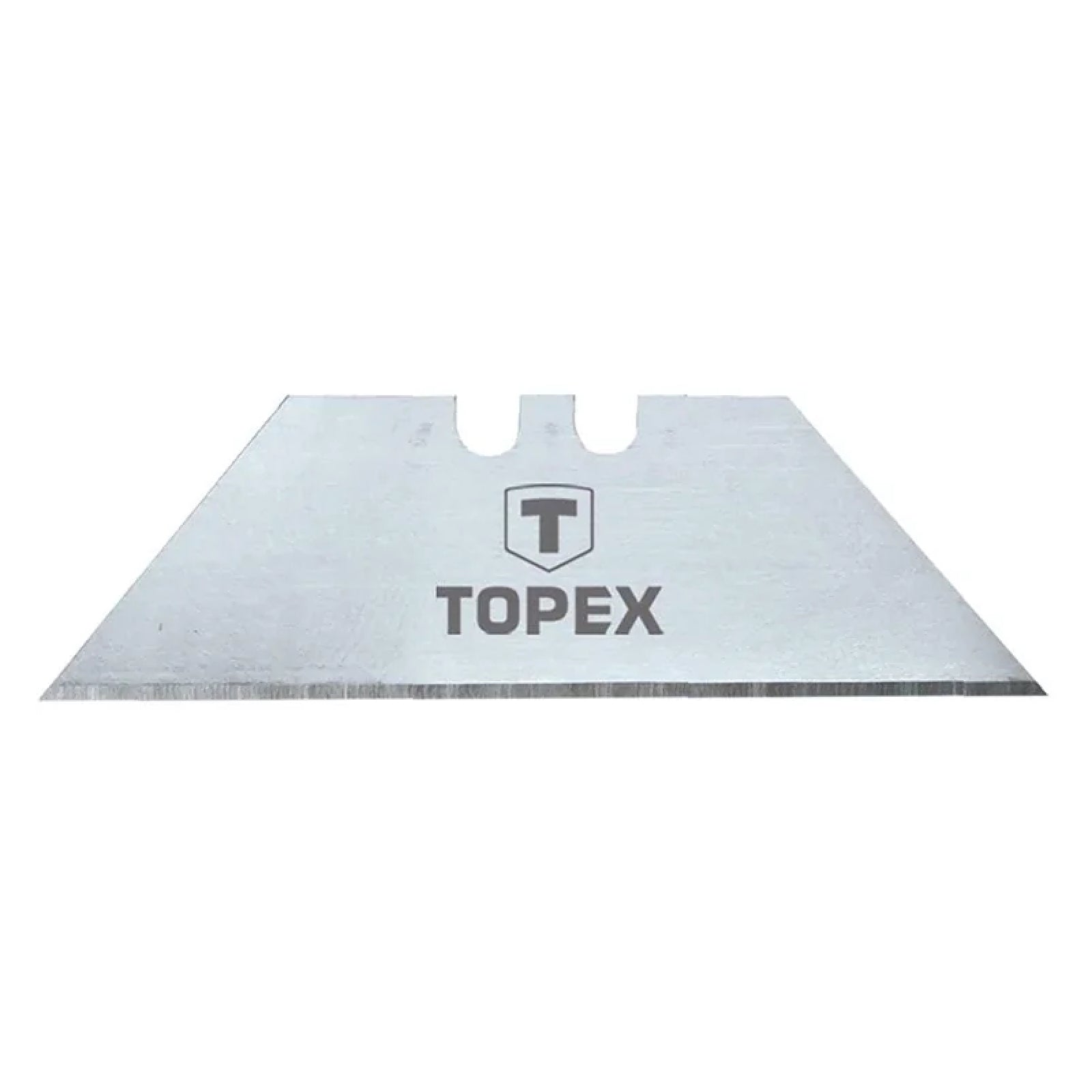 Lama "Topex" trapezoidale in blister da 5 pezzi per cutter per rifilare