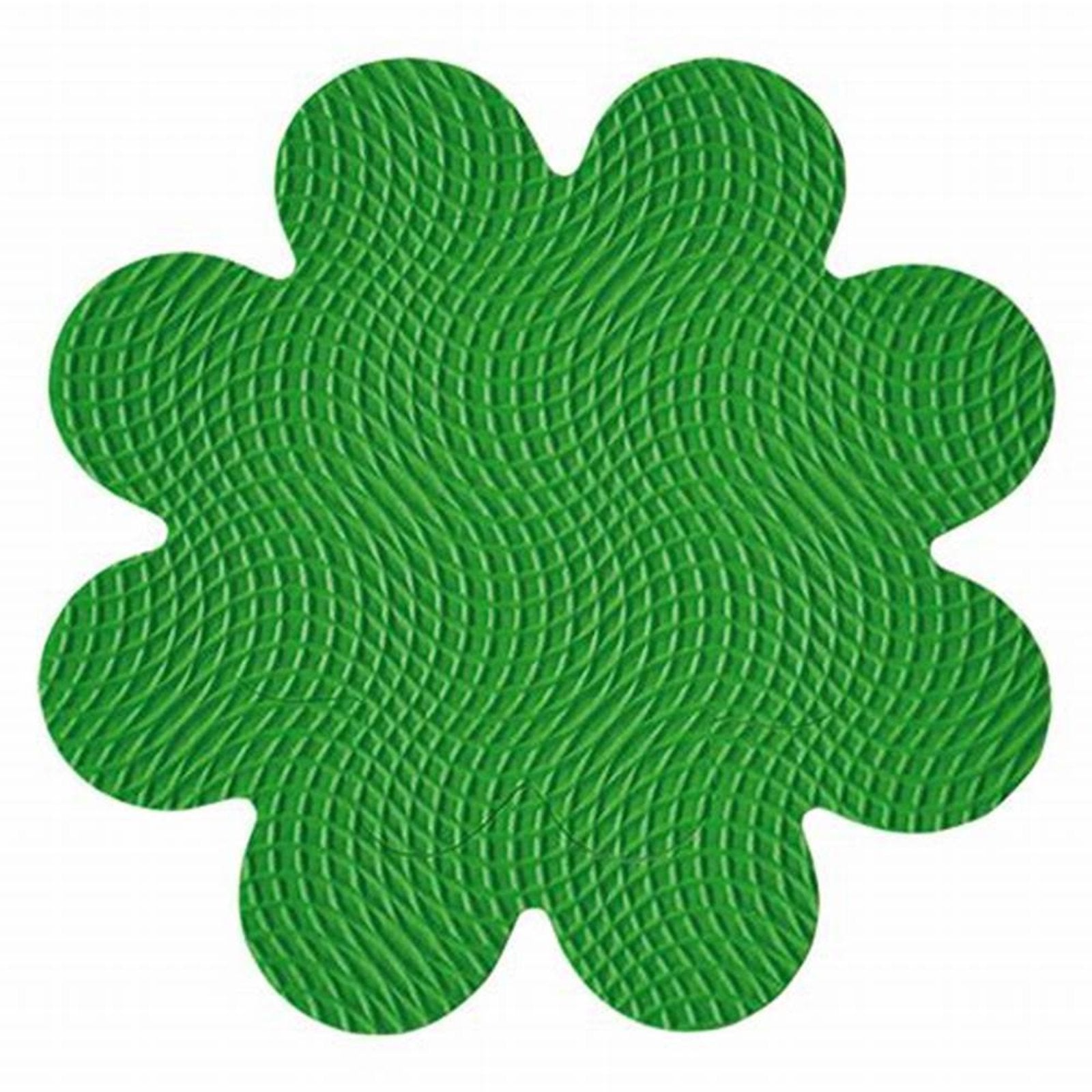 Tappeto antiscivolo "Deco" verde 9 x 9 cm da 8.pz