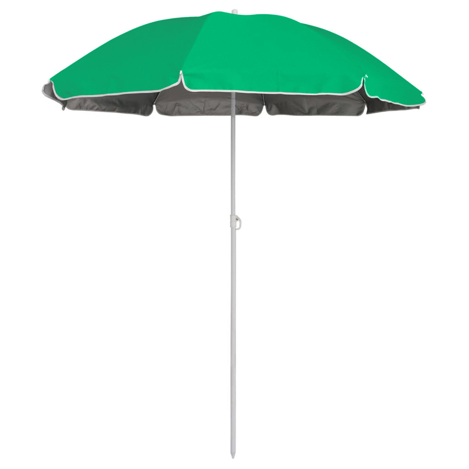 Ombrellone da mare con aste in fibra di vetro palo in alluminio orientabile