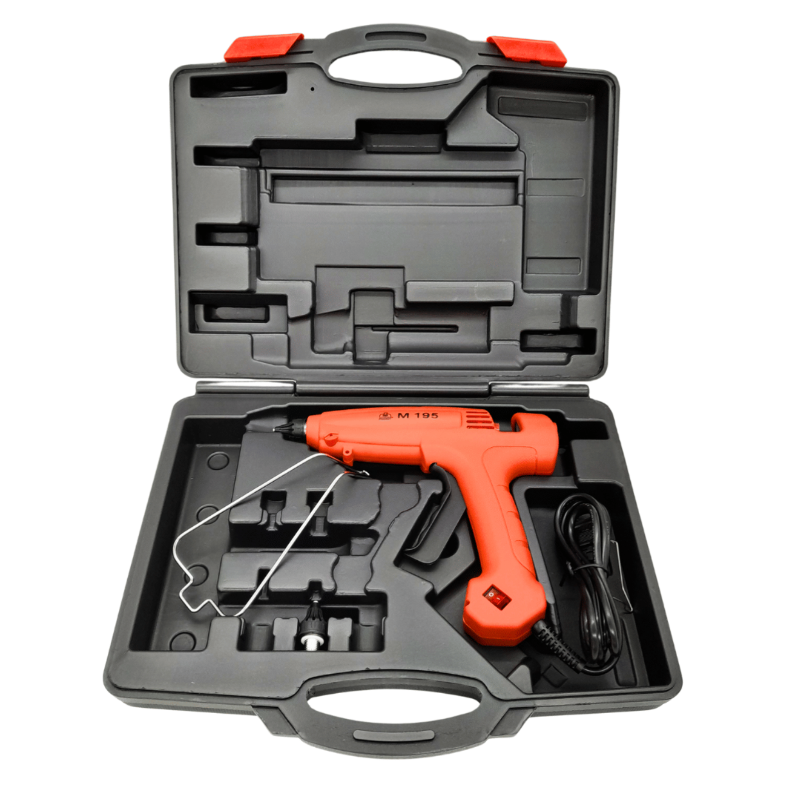 Pistola termocollante "M195" 120W in valigetta