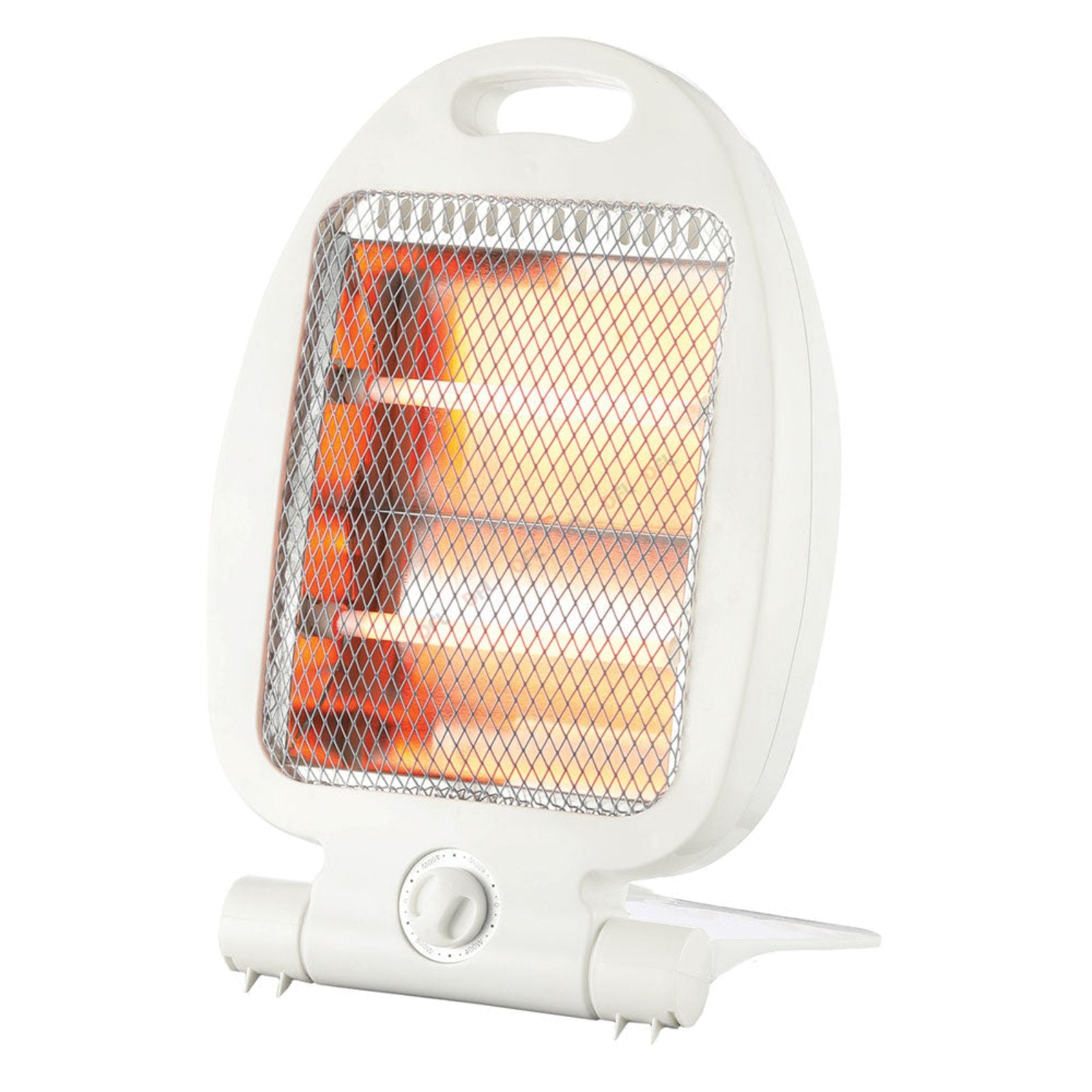 Stufa al quarzo da pavimento con 2 tubi riscaldanti 800W h 40 cm