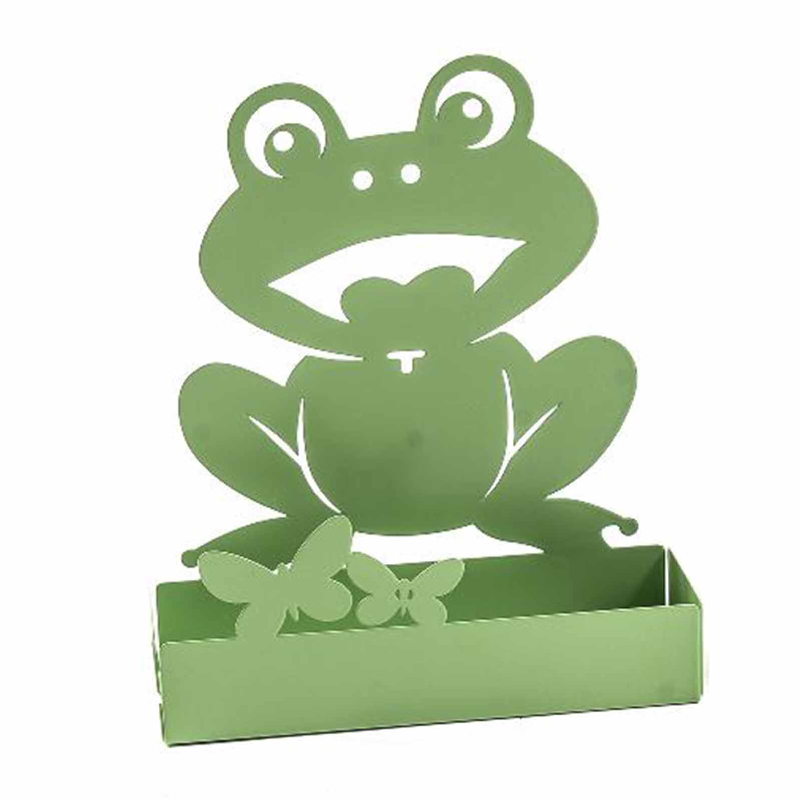 Porta zampirone "Rane" con base in metallo, antizanzare da Esterno, da 18 x 15 x 5 cm