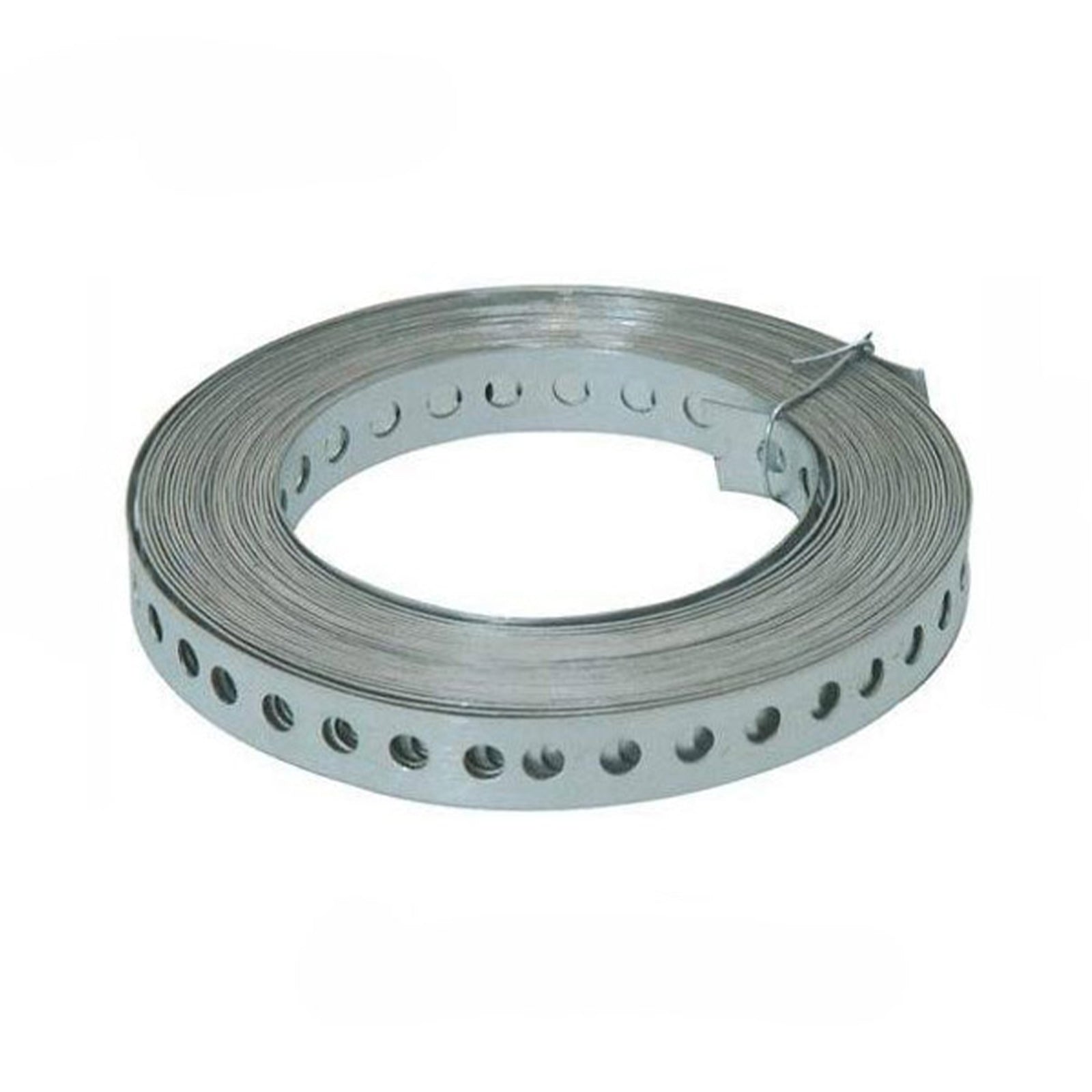 Bandella in lamiera forata in acciaio zincato