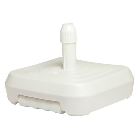 Base in plastica per ombrellone da giardino e mare, con ruote 60 cm