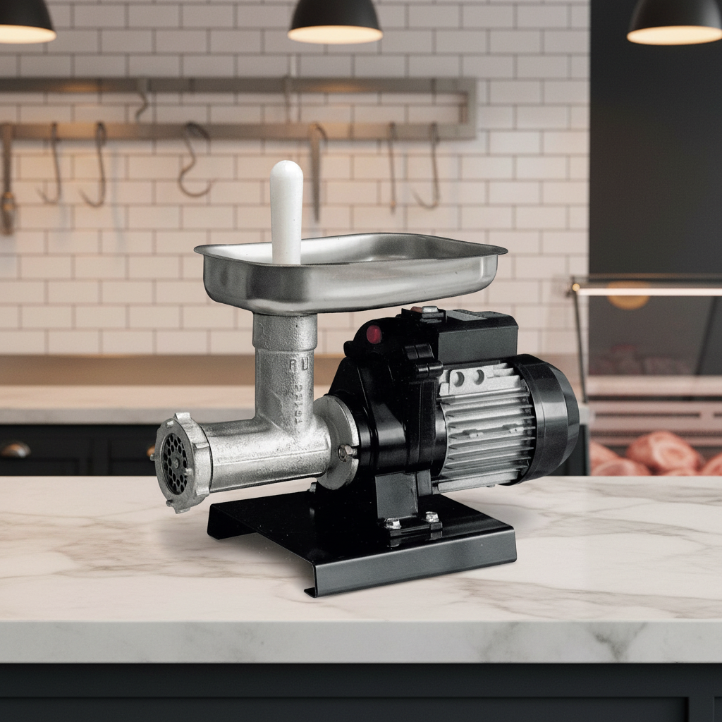 Tritacarne Acciaio Inox "Reber" dotato di Motore elettrico