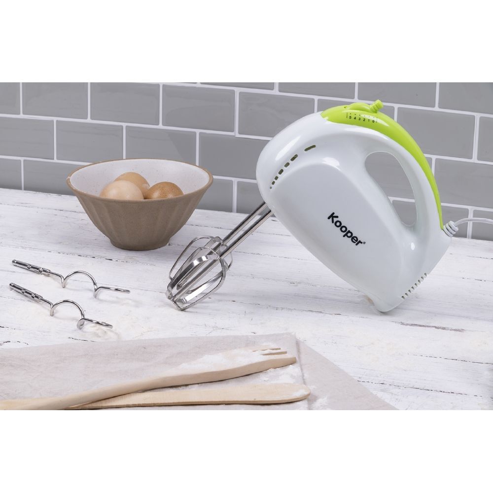 Sbattitore con fruste "Extra slim" ad anelli a 5 velocità e con tasto espulsione fruste