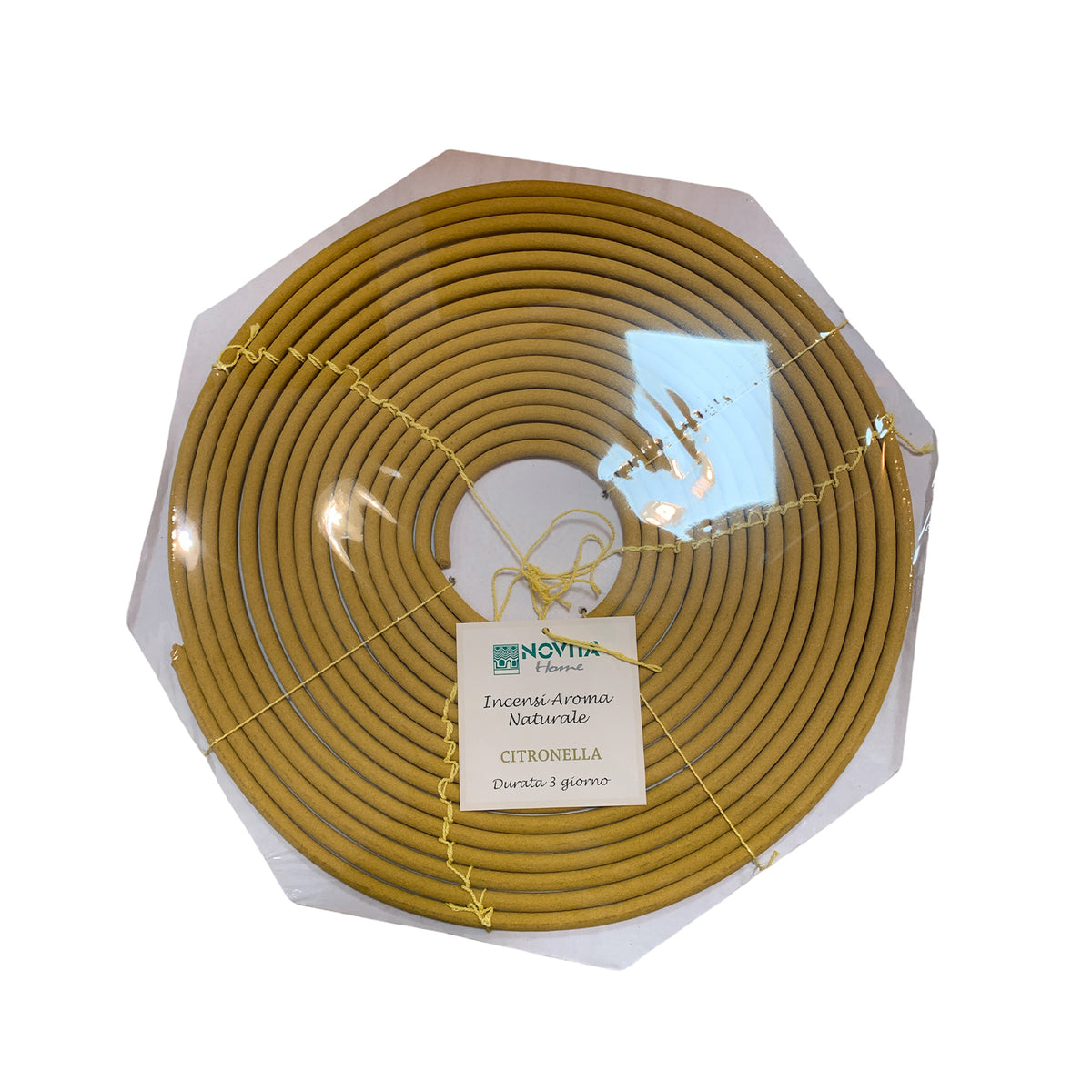Disco citronella profumata per matrimoni ed eventi Ø 34 cm