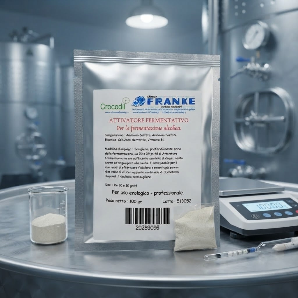 Attivatore fermentativo lievito per la fermentazione alcolica del vino 100 g