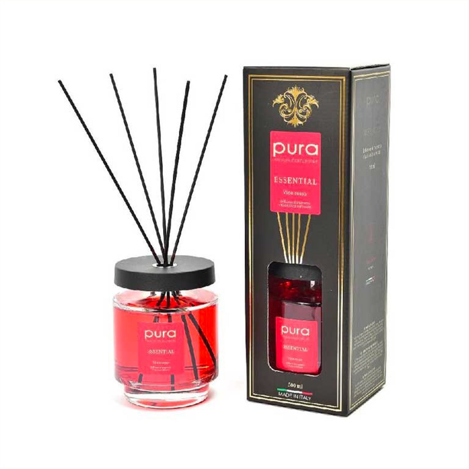 Diffusore di essenza "Bottiglia Logan" per profumazione ambiente 500 ml