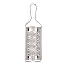 Grattugia in acciaio inossidabile inox cm. 9 con manico appendibile