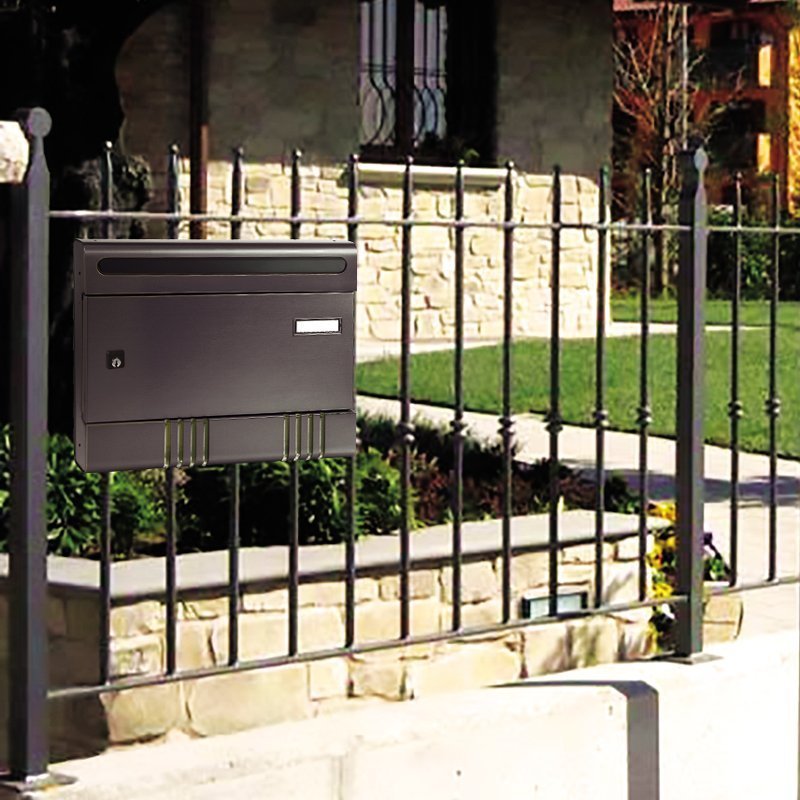 Cassetta per posta "Serie SIRE" in alluminio modello componibile, da esterno