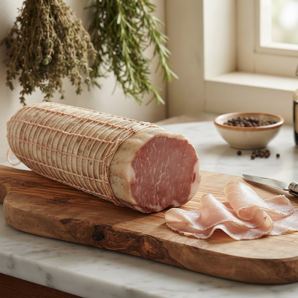 Rete elastica a doppia trama pesante, calza per insaccati e salumi ideali per l' affumicatura e stagionatura