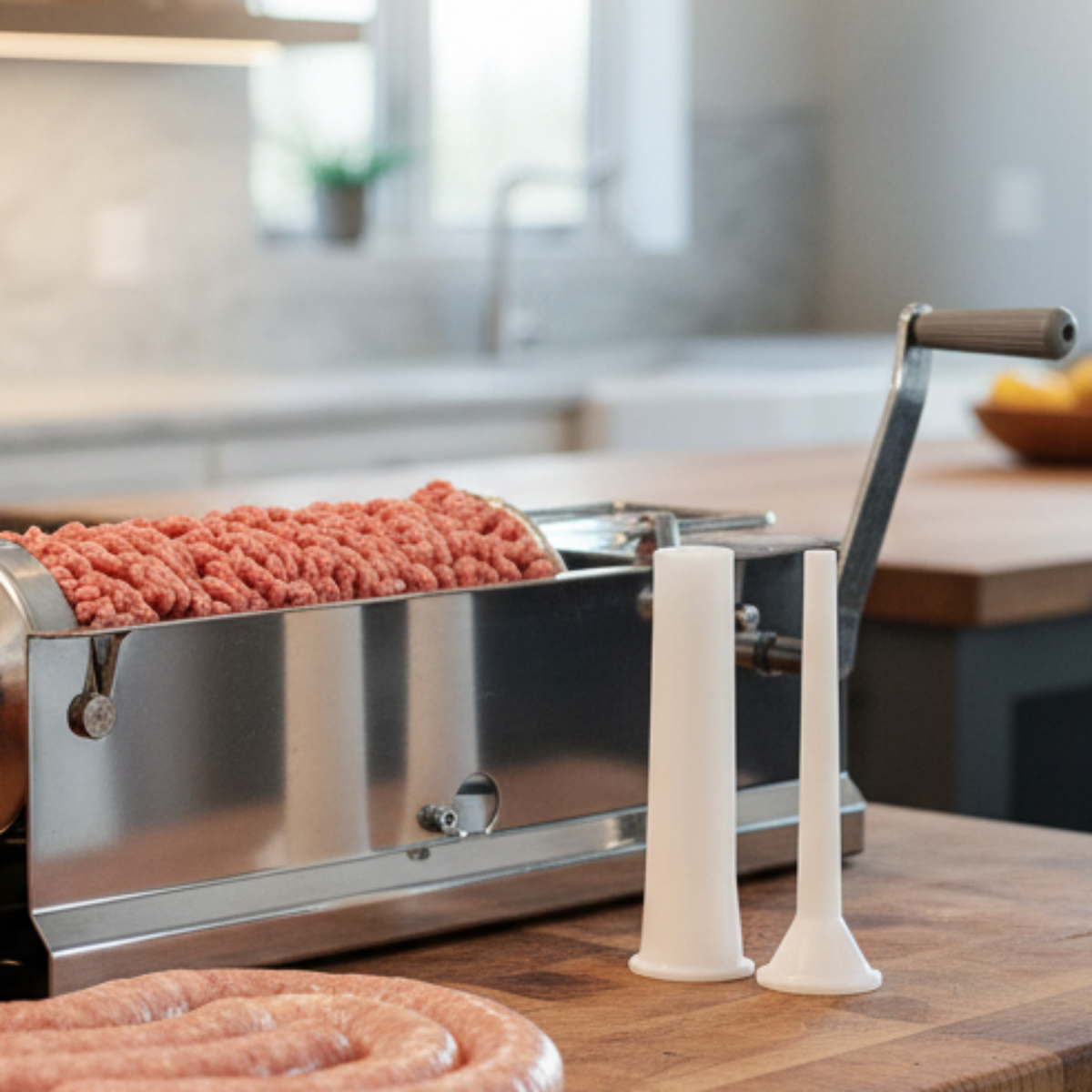 Insaccatrice "Professionale" per salumi e insaccati in acciaio inox 18/10