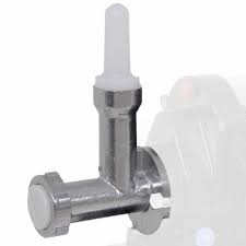 Torchietto Accessorio per pasta n.5 in alluminio alimentare. Elica e 12 trafile.