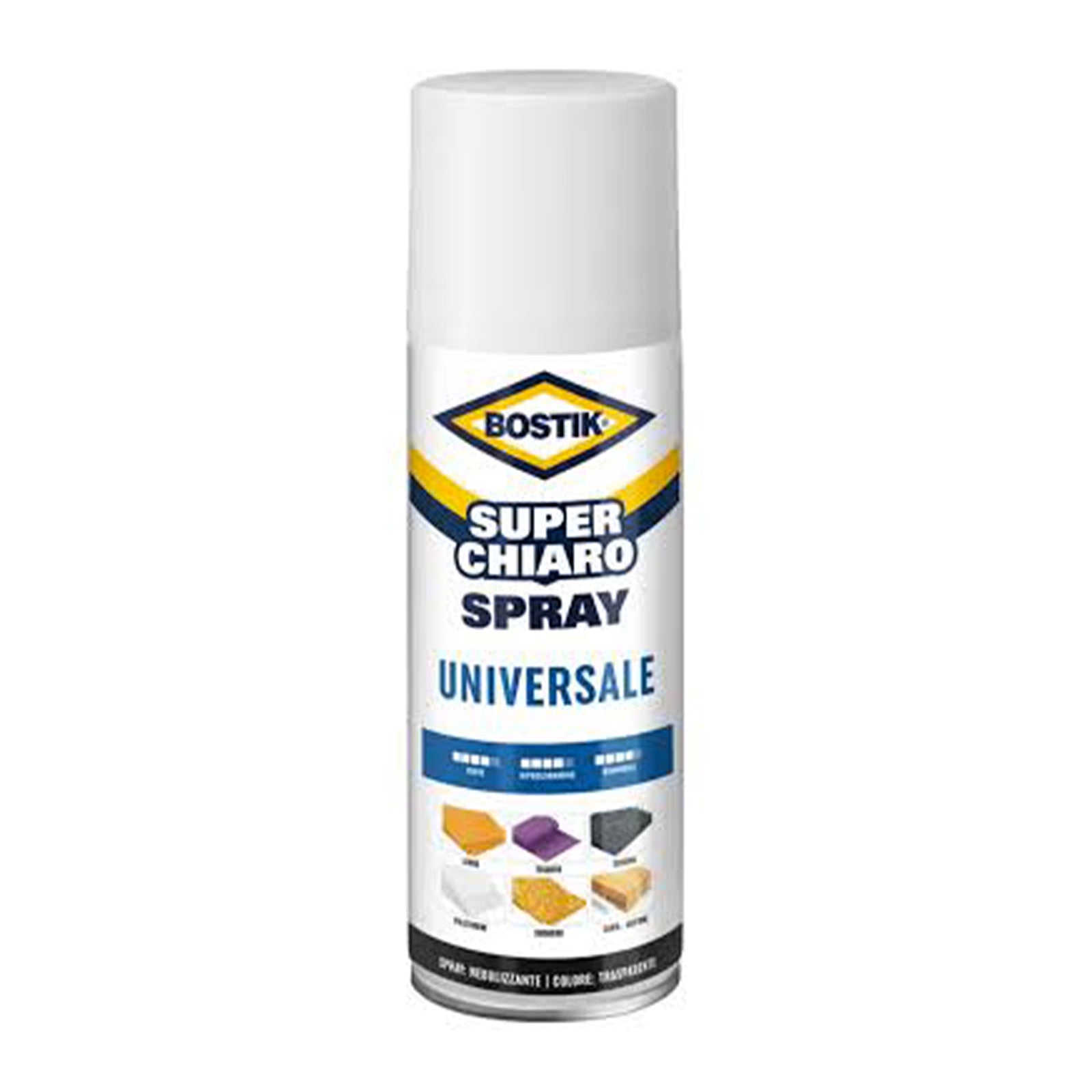 Colla universale "Superchiaro" spray adesivo a contatto per incollaggi 500 ml