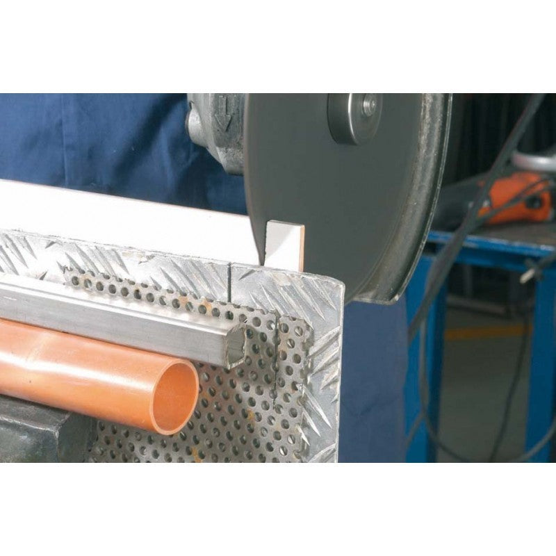 Mola abrasiva per acciaio inox, pietra e plastica con centro piano