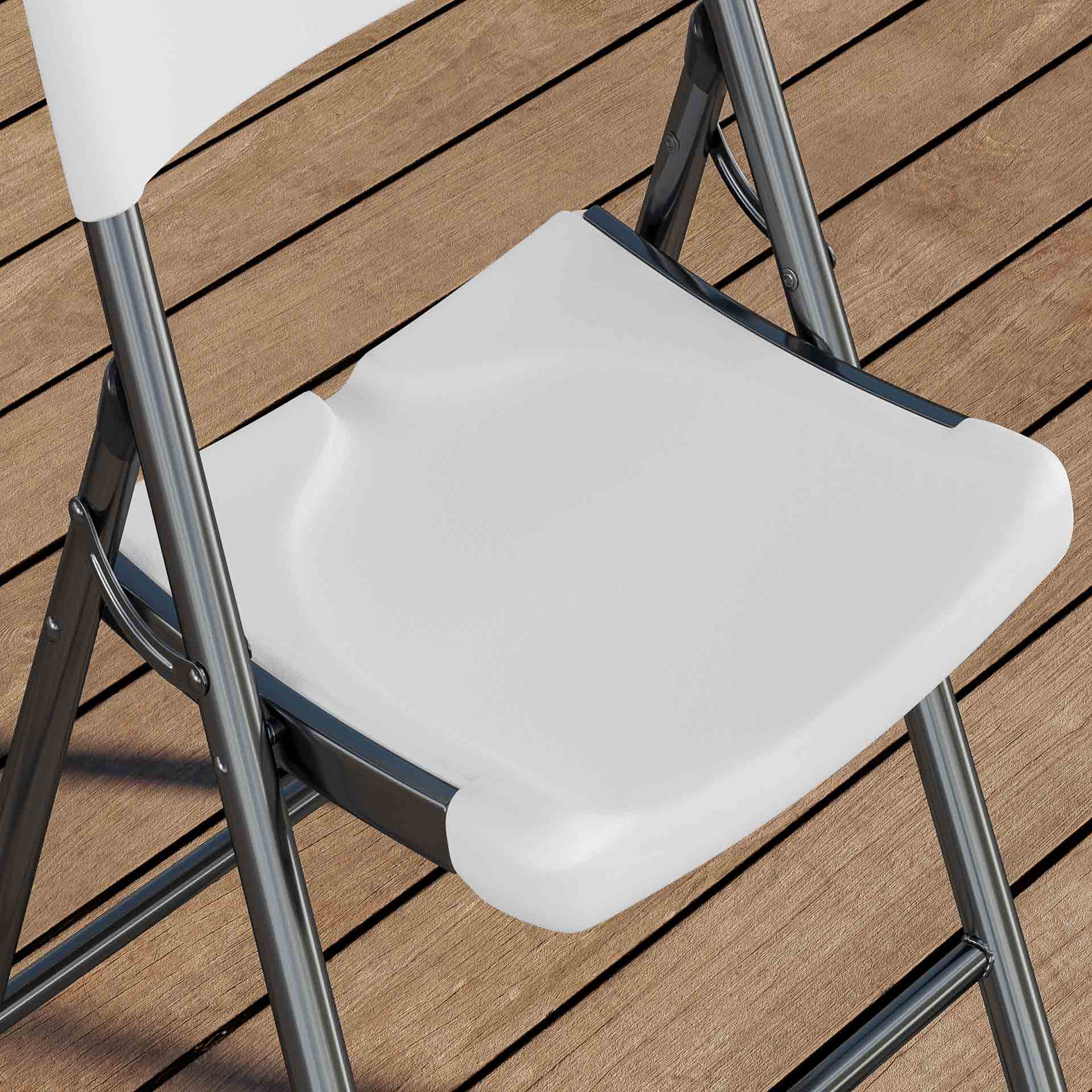 Sedia pieghevole "Catering" per campeggio struttura in metallo