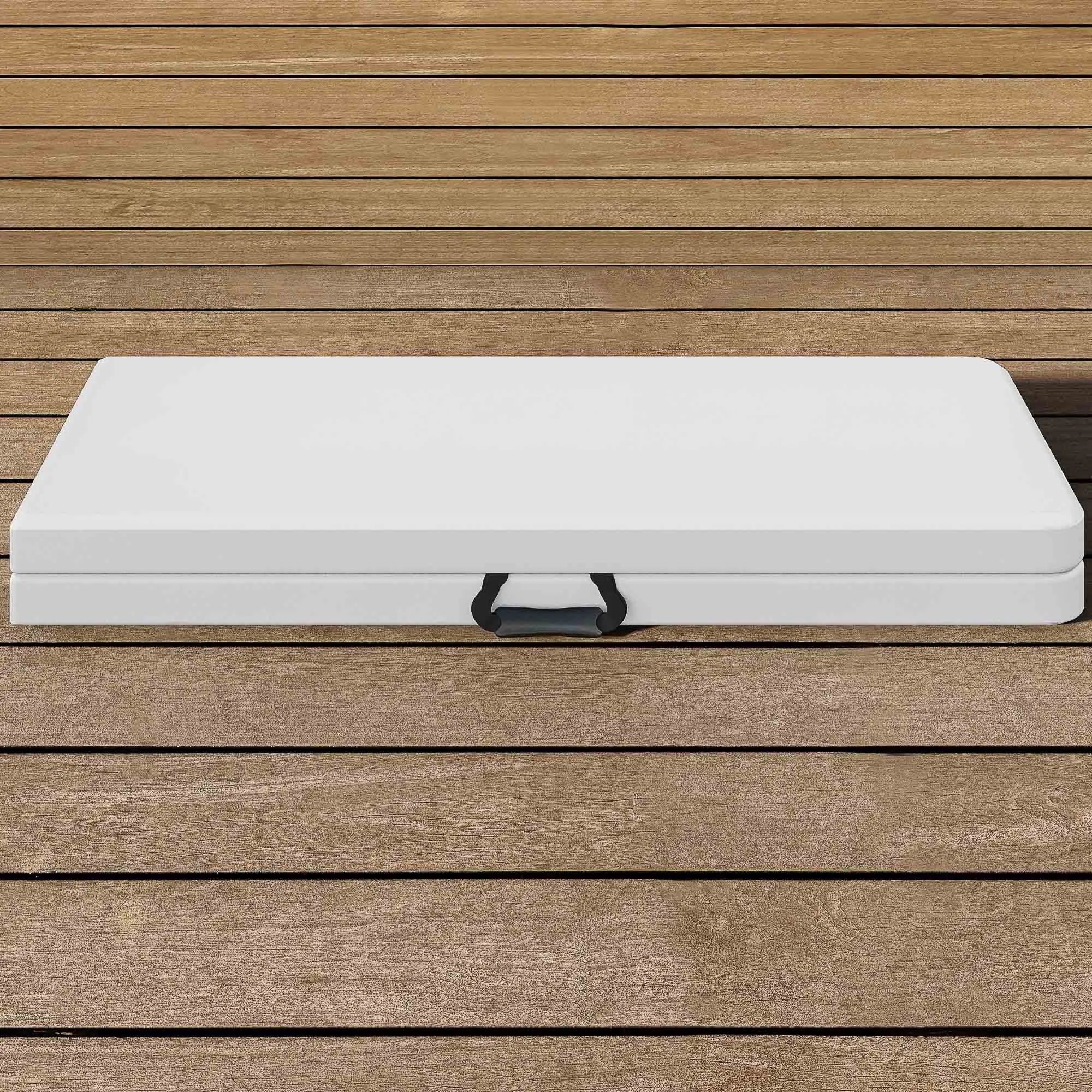 Panca pieghevole da catering e campeggio a valigetta con maniglia