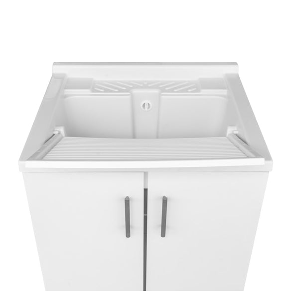 Mobile lavatoio doppia anta "Woody Top" in truciolare