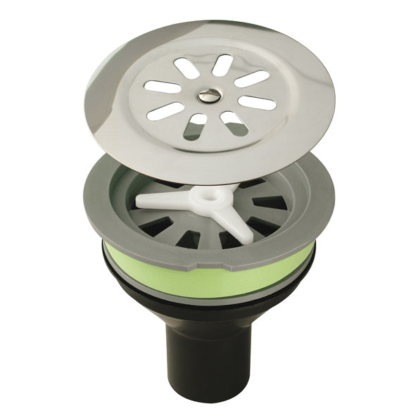 Piattello per pozzetto a pavimento in acciaio inox