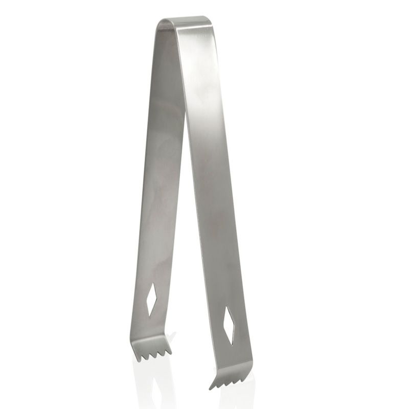 Pinza per ghiaccio da cocktail in acciaio inossidabile da 15 cm