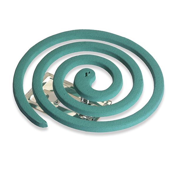 Coccio diffusore forato con 2 spirali profumatori citronella