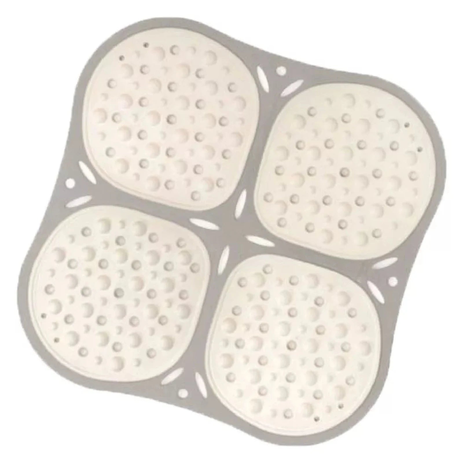 Tappeto antiscivolo massaggiante per doccia in PVC