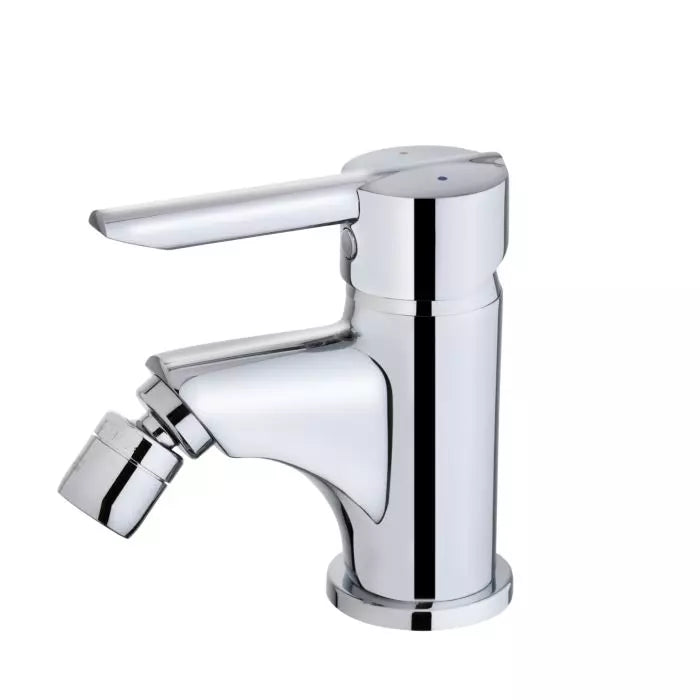 Miscelatore monocomando per bidet "serena" con piletta di scarico 1"1/4"