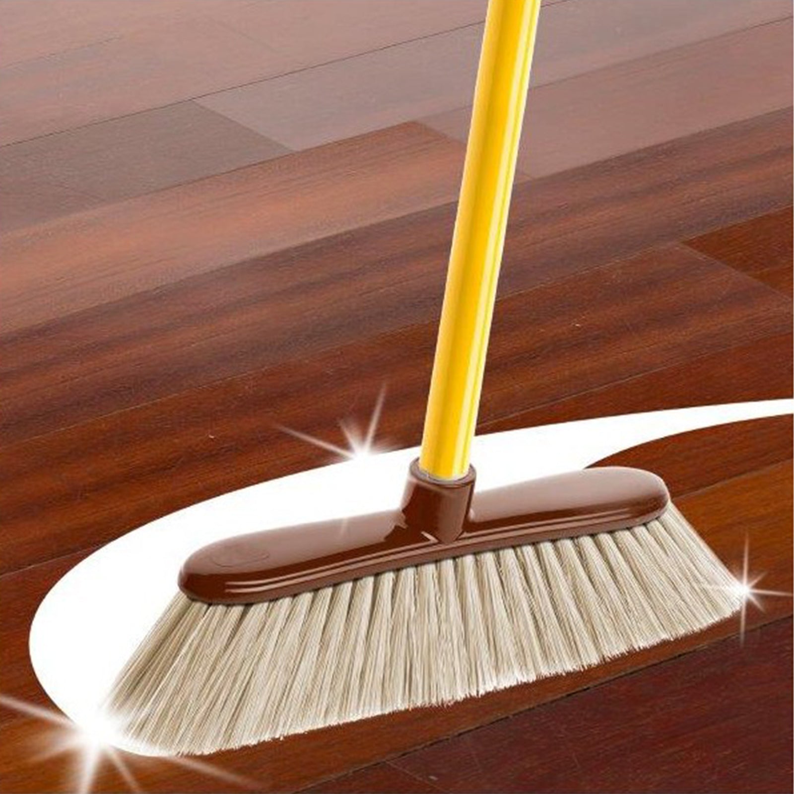 Scopa per parquet con setole in poliestere extra morbide e super delicate